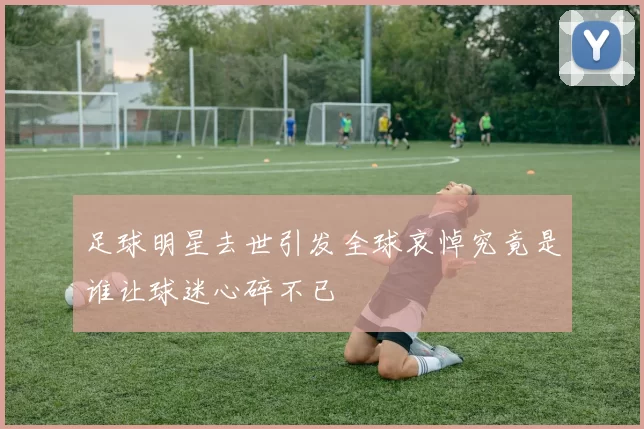 足球明星去世引发全球哀悼究竟是谁让球迷心碎不已