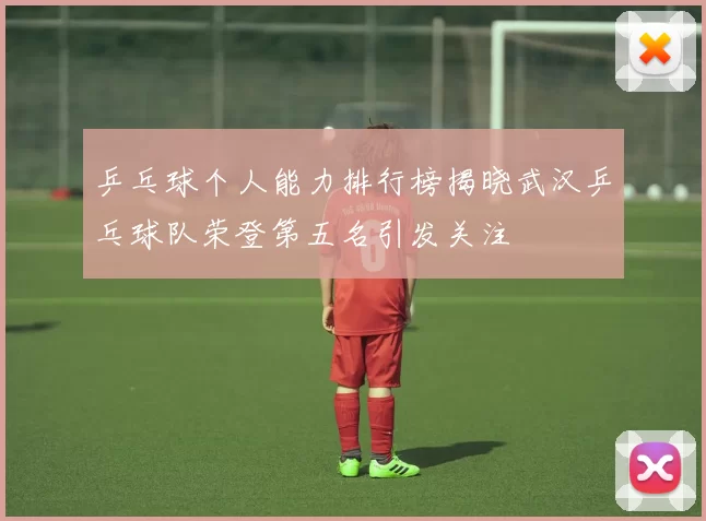 乒乓球个人能力排行榜揭晓武汉乒乓球队荣登第五名引发关注