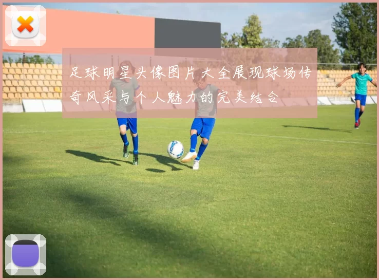 足球明星头像图片大全展现球场传奇风采与个人魅力的完美结合